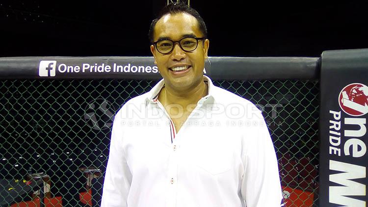 Ketua Komite Olahraga Beladiri Indonesia (KOBI), Ardi Bakrie. - INDOSPORT