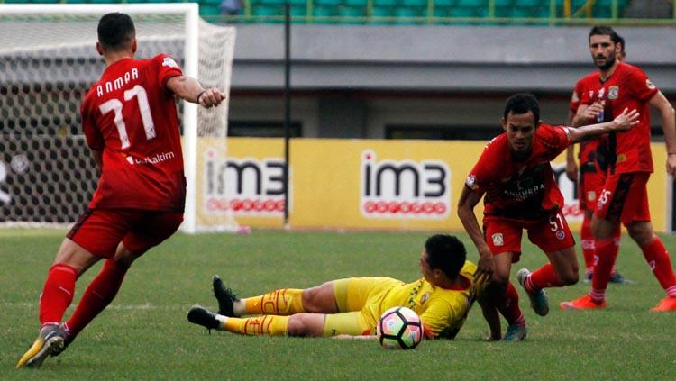 Bhayangkara FC vs Persiba Balikpapan. Copyright: Media Bhayangkara FC