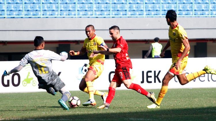 Bhayangkara FC vs Persiba Balikpapan. Copyright: Media Bhayangkara FC