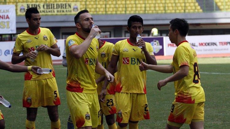 Bhayangkara FC berhasil mengungguli Persiba Balikpapan dengan skor 3-2. Copyright: Media Bhayangkara FC