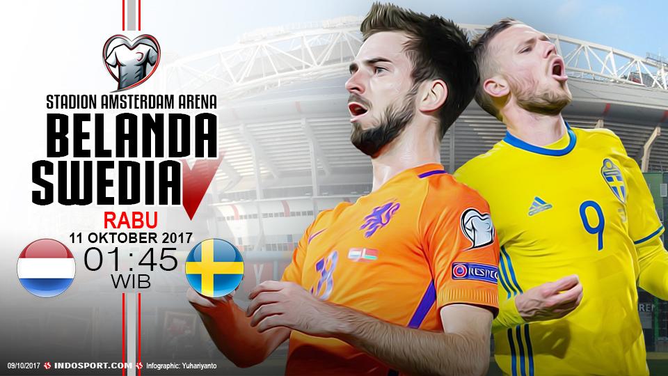 Prediksi Belanda vs Swedia Copyright: Yanto/Indosport.com
