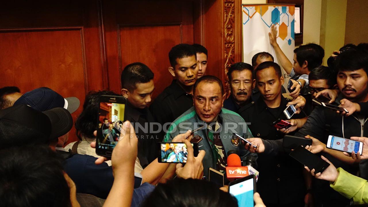 Ketua Umum PSSI, Edy Rahmayadi. Copyright: Herry Ibrahim/INDOSPORT