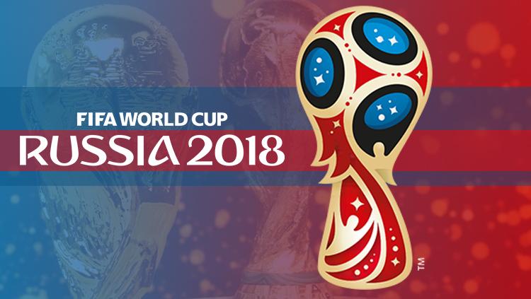Logo Piala Dunia Rusia 2018.