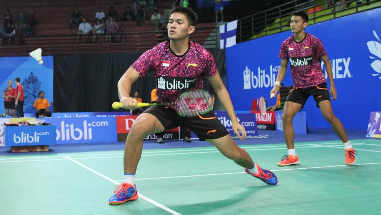 Mengintip aksi pebulutangkis ganda campuran Adnan Maulana yang digadang-gadang menjadi 'The New' Praveen Jordan.