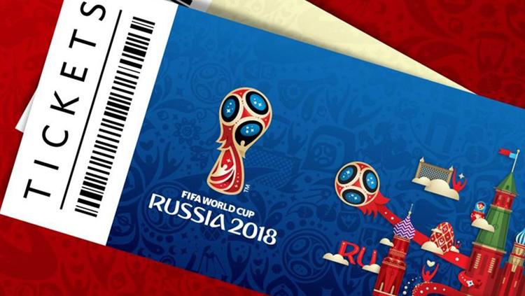 Tiket Piala Dunia 2018 Copyright: FIFA