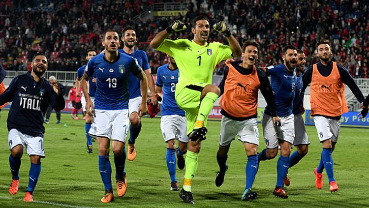 Timnas Italia. Copyright: INDOSPORT