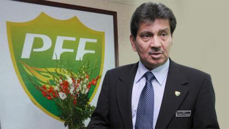 Faisal Saleh Hayat, Presiden PFF. Copyright: geo.tv