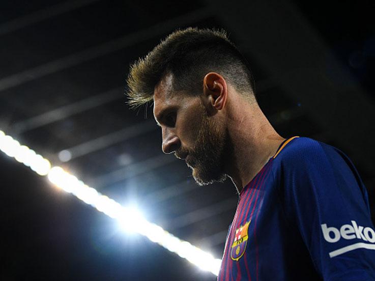 Lionel Messi, pemain megabintang Barcelona. Copyright: INDOSPORT