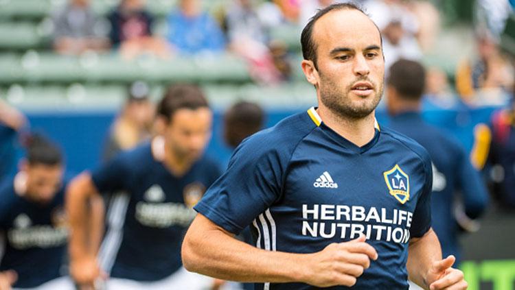 Landon Donovan kala membela Los Angeles Galaxy. Copyright: INDOSPORT