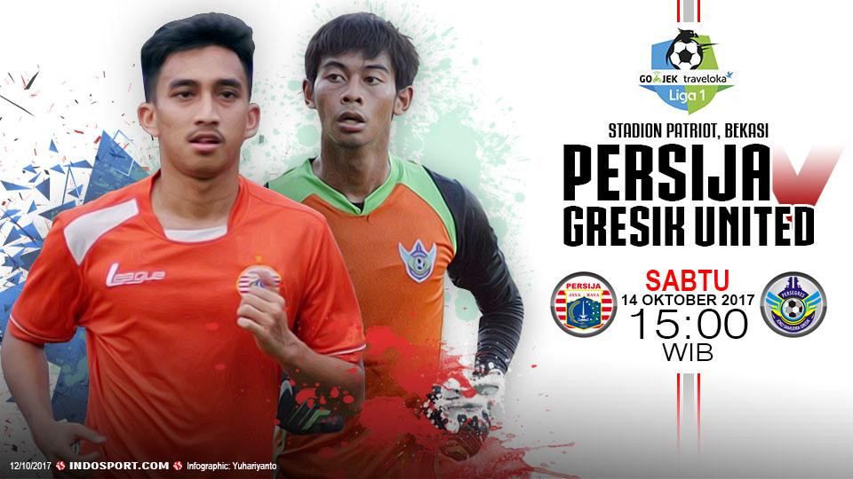 Prediksi Persija Jakarta vs Gresik United Copyright: Grafis:Yanto/Indosport.com