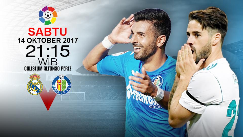 Prediksi Getafe vs Real Madrid. Copyright: Grafis: Eli Suhaeli/INDOSPORT