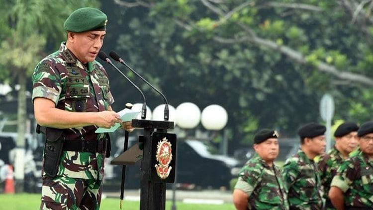 Panglima Komando Strategis Angkatan Darat (KOSTRAD), Edy Rahmayadi. Copyright: Istmewa