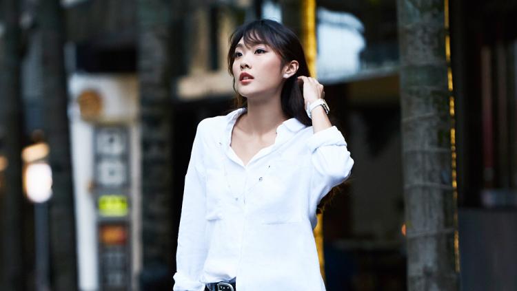 Cecilia Yeung, atlet lompat tinggi asal Hongkong yang juga seorang model. Copyright: instagram.com/cceciliayeung