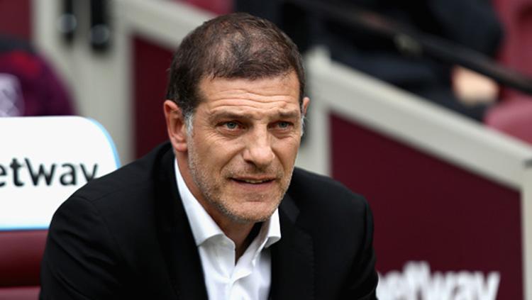 Pelatih West Ham United, Slaven Bilic.