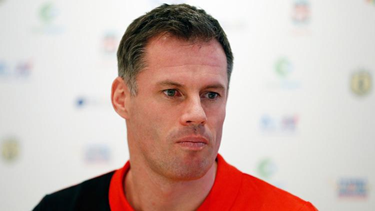 Legenda Liverpool, Jamie Carragher. Copyright: INDOSPORT