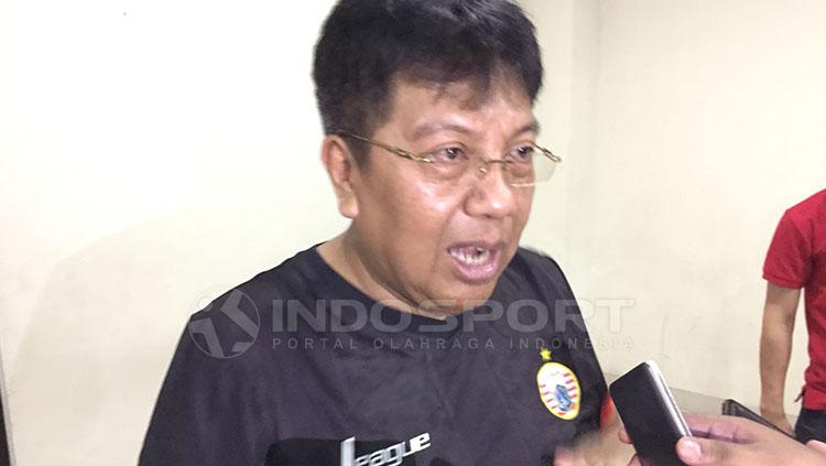 Direktur Utama Persija, Gede Widiade.