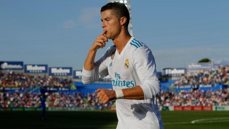 Cristiano Ronaldo. Copyright: AP via The Sun