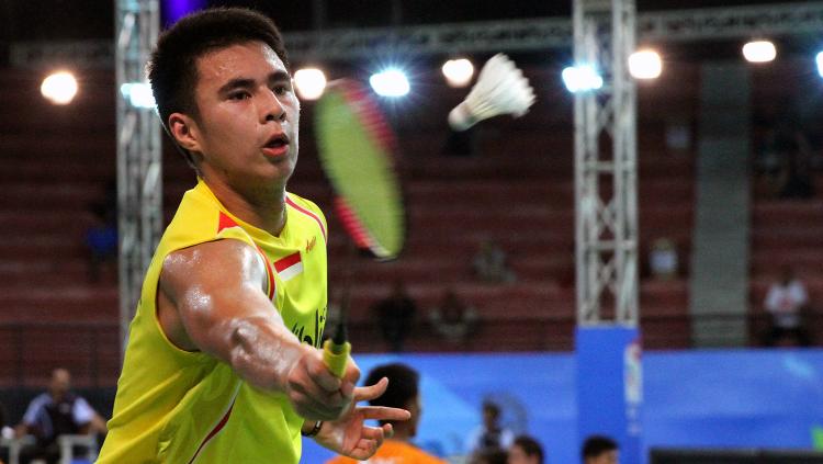 Ikhsan Leonardo Rumbay di babak tiga World Junior Championships 2017.