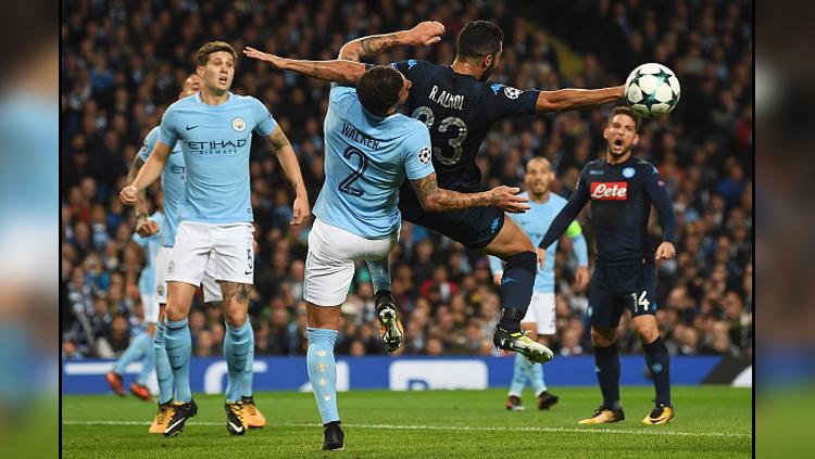 Man City vs Napoli. Copyright: INDOSPORT