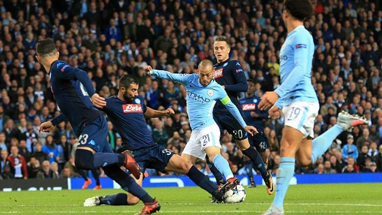 Man City vs Napoli. Copyright: INDOSPORT