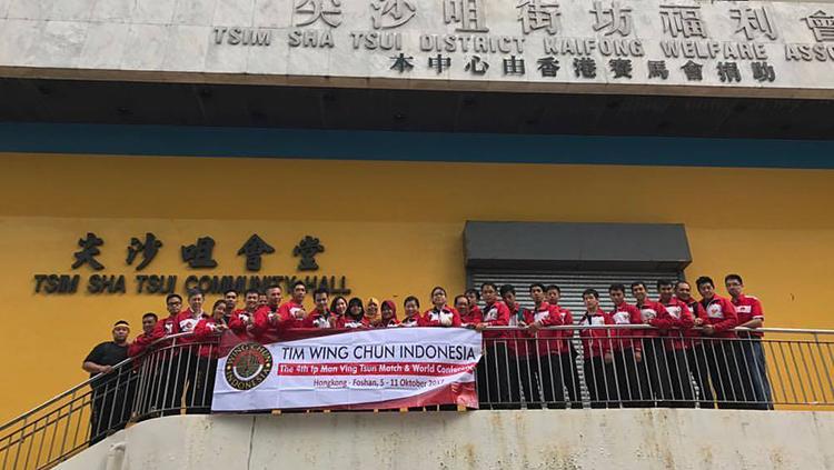 Wing Chun Indonesia saat menyabet gelar juara umum di Kejuaraan Wing Chun Dunia. Copyright: Federasi Wing Chun Indonesia