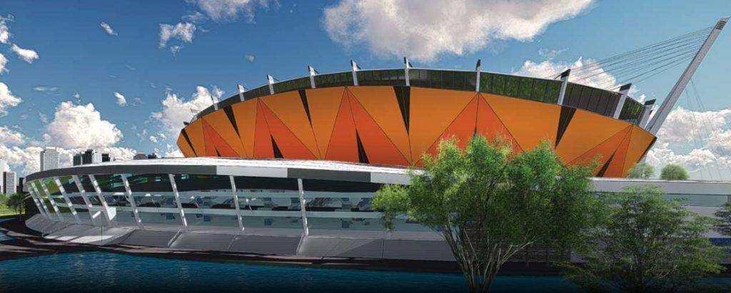 Desain stadio megah Persija yang akan dibangun Anies/Sandi Copyright: jakartamajubersama.com