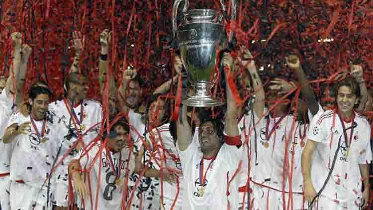 Paolo Maldini berperan dalam memberikan gelar Liga Champions 2006/07 untuk AC Milan. - INDOSPORT