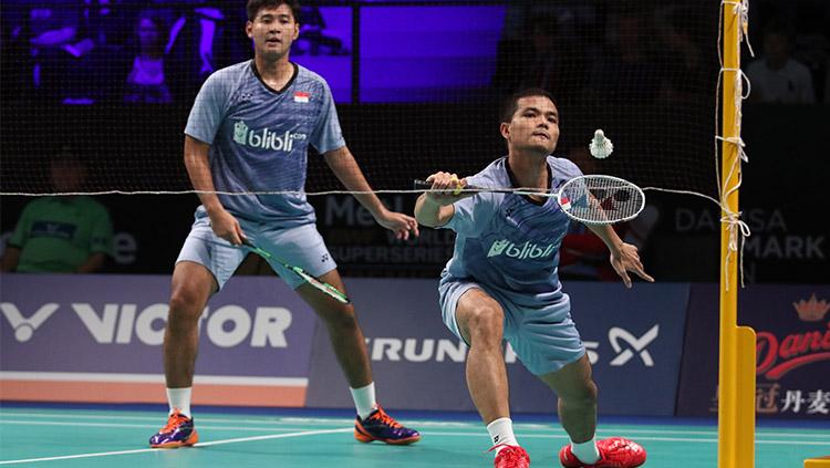 Angga Pratama/Ricky Karanda Suwardi lolos ke semifinal Denmark Terbuka 2017 Copyright: Human PBSI