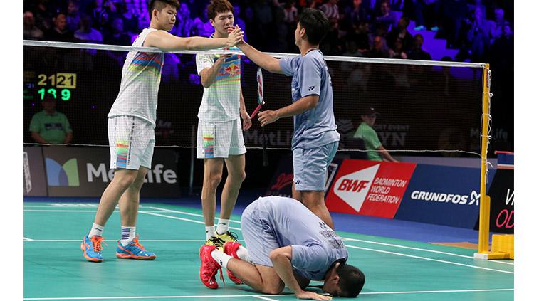 Angga Pratama/Ricky Karanda Suwardi lolos ke semifinal Denmark Terbuka 2017 Copyright: Human PBSI