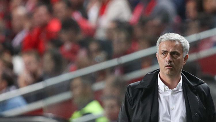 Pelatih Manchester United, Jose Mourinho. Copyright: INDOSPORT