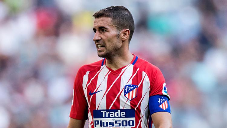 Gabi Fernandez, kapten Atletico Madrid. Copyright: INDOSPORT