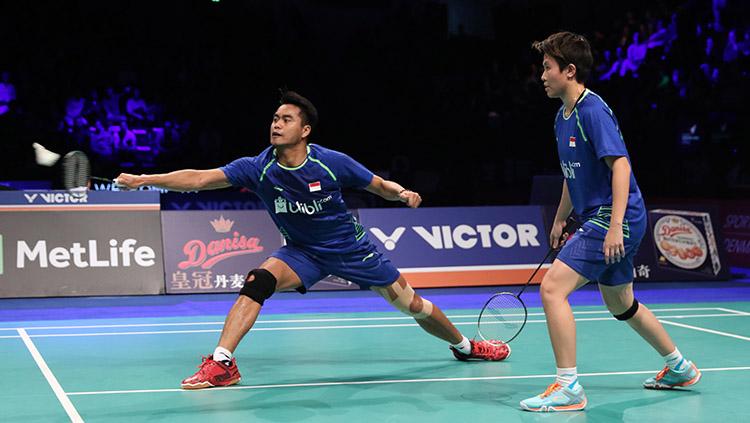 Tontowi Ahmad dan Liliyana Natsir gagal tembus Denmark Super Series Premier 2017. Copyright: HUMAS PP PBSI