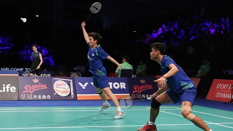 Tontowi Ahmad dan Liliyana Natsir gagal tembus Denmark Super Series Premier 2017. Copyright: Tontowi Ahmad dan Liliyana Natsir