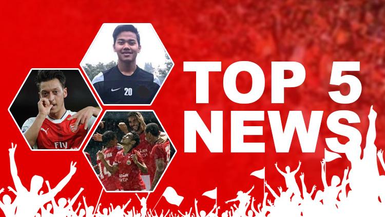 TOP 5 NEWS. - INDOSPORT