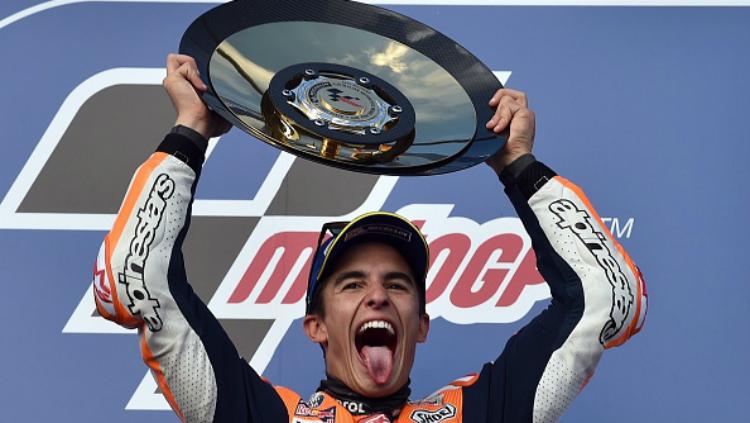 Marc Marquez juara MotoGP Australia 2017. - INDOSPORT