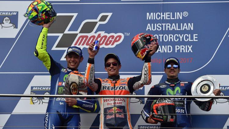 Marc Marquez juara MotoGP Australia 2017. Copyright: INDOSPORT