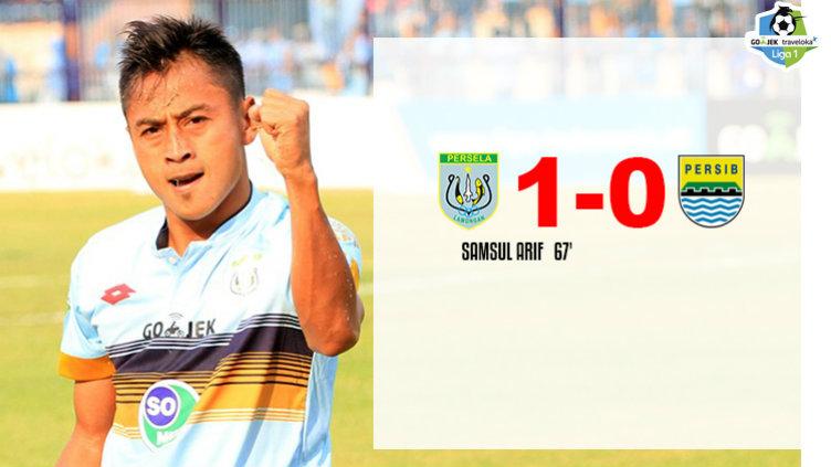 Persela Lamongan 1-0 Persib Bandung Copyright: Indosport