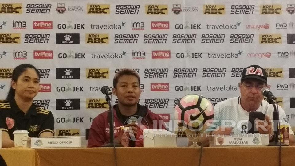 Demi Juara, PSM Makassar bertekad kalahkan Persiba Balikpapan. Copyright: Muhammad Nur basri/Indosport.com