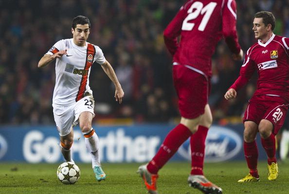 Henrikh Mkhitaryan saat masih memperkuat Shaktar Donetsk. Copyright: INDOSPORT