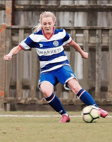 Alexandra Nord saat masih memperkuat QPR Ladies. Copyright: Thesun.co.uk