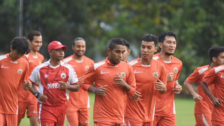 Latihan Persija Jakarta Copyright: Imammiot