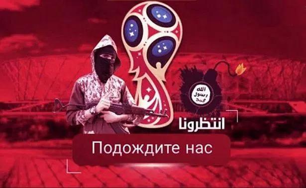 ISIS mengancam Piala Dunia Rusia 2018. Copyright: thesun.co.uk