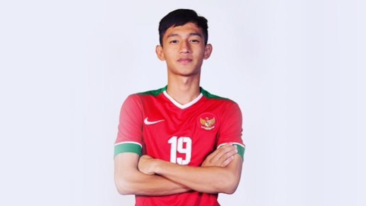 Striker TimnasU-19, Hanis Saghara. Copyright: Instagram@HanisSaghara