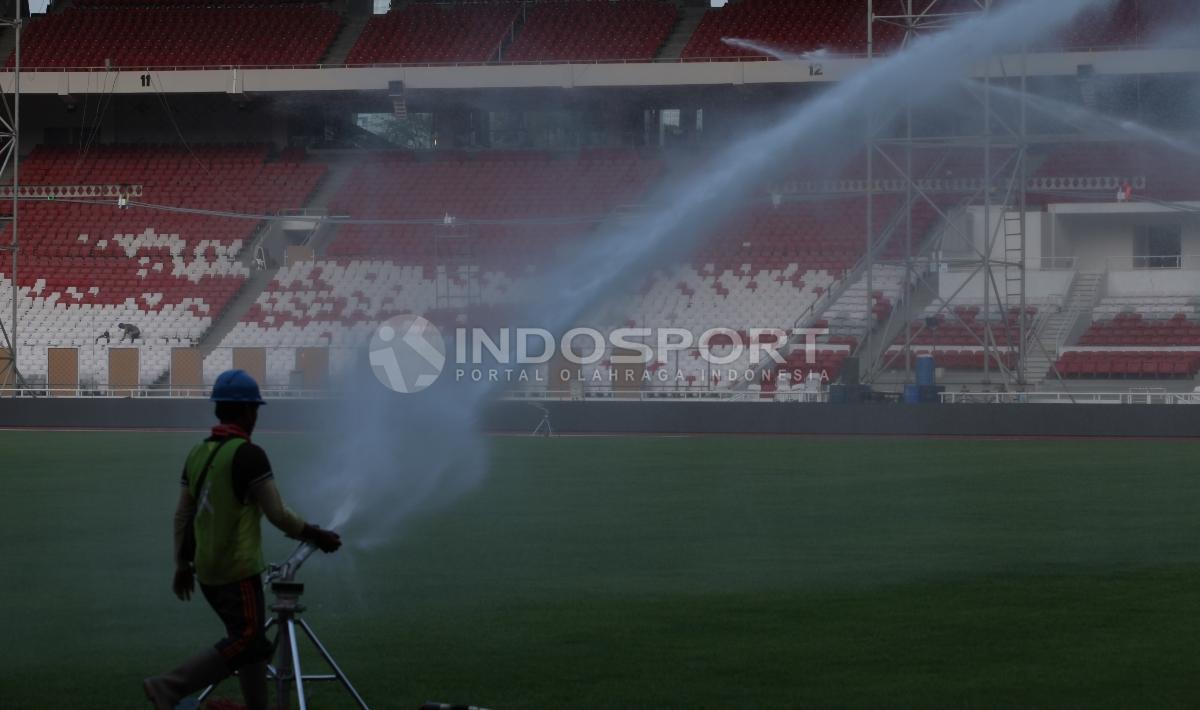 Renovasi SUGBK sudah mencapai 91 persen Copyright: Indosport/Herry Ibrahim