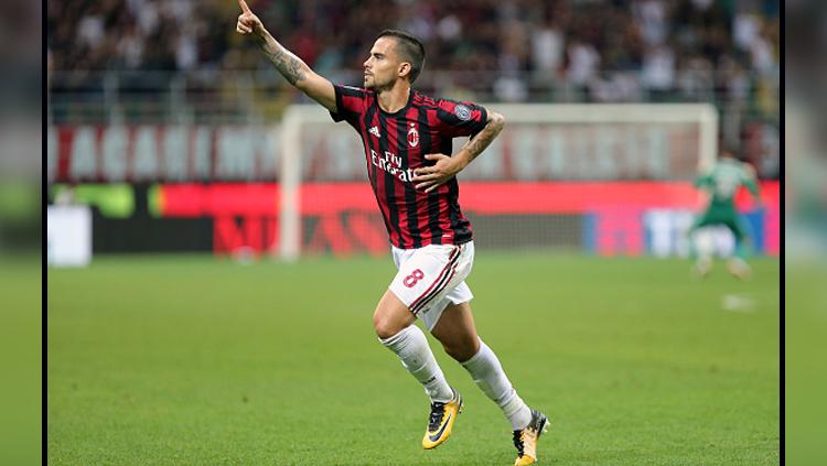 Suso, gelandang AC Milan. Copyright: INDOSPORT