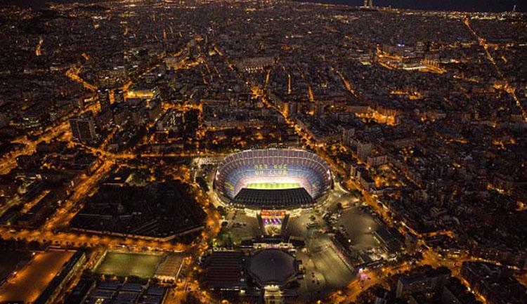 Stadion Camp Nou Copyright: Daily Mail