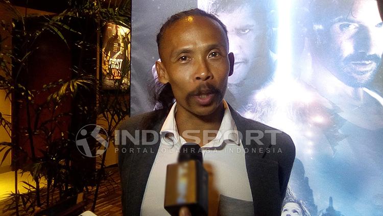 Yayan Ruhian. Copyright: Eronika Dwi Pinara/INDOSPORT