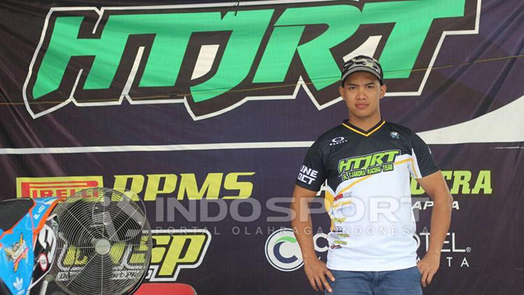 Doni Tata kini fokus ke Supermoto. Copyright: Indosport/Arief S