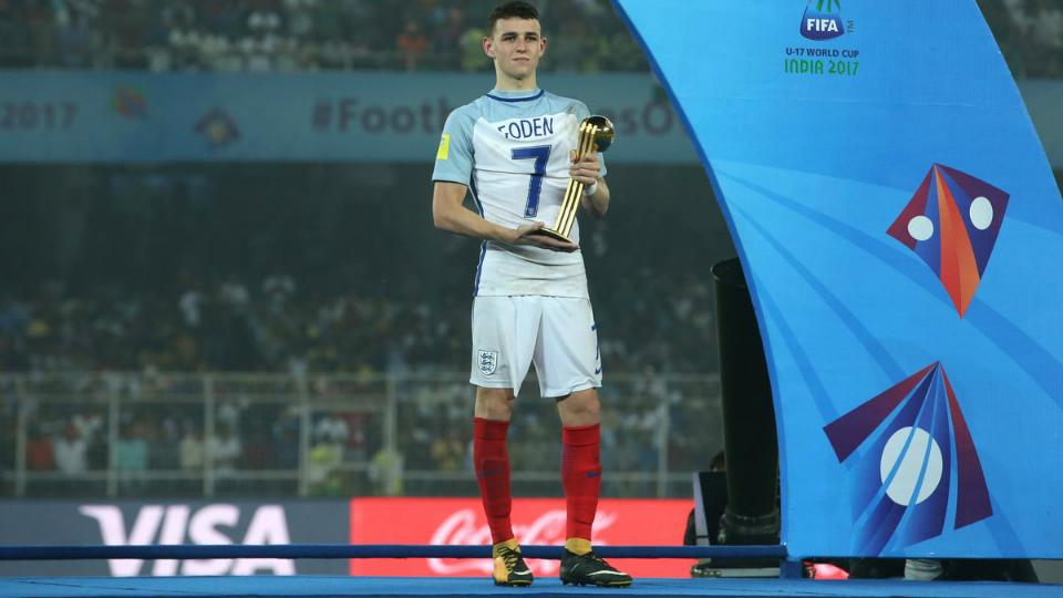 Phil Foden. Copyright: Twitter/England