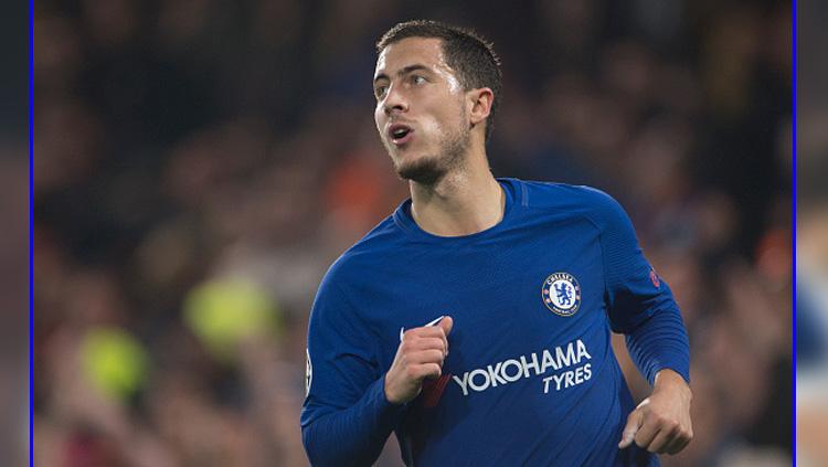 Eden Hazard, pemain megabintang Chelsea. Copyright: INDOSPORT